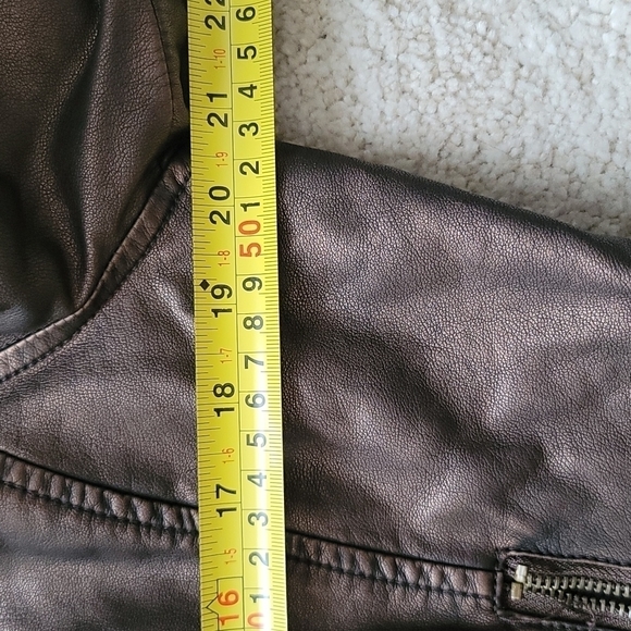 Levis Faux Leather Jacket Size Medium - Picture 15 of 15